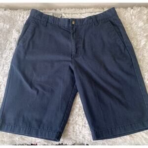 Volcom Dark Blue Long Skater Shorts Sz 32